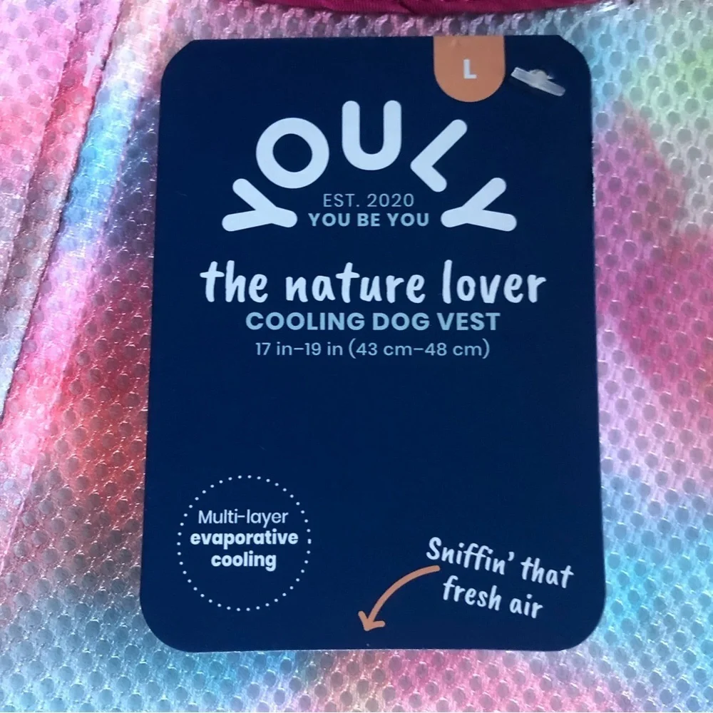 NWT Youly cooling dog vest L